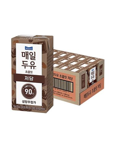 [보리보리] 매일두유 초콜릿 저당 190ml 24팩