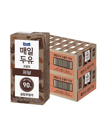 [보리보리] 매일두유 초콜릿 저당 190ml 48팩