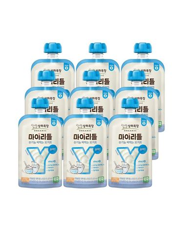 [보리보리] 상하목장 마이리틀 플레인 85g 9팩