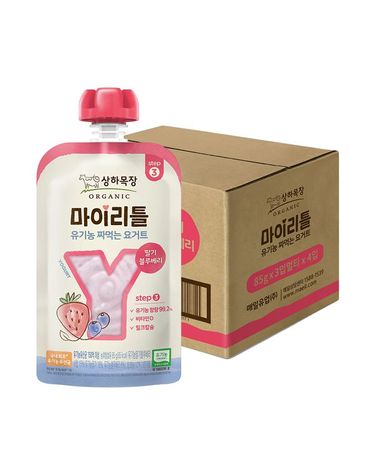[보리보리] 상하목장 마이리틀 딸기블루베리 85g 12팩