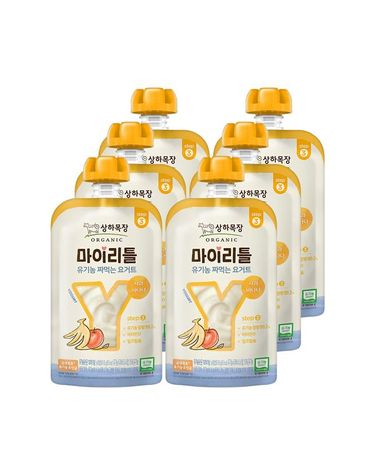 [보리보리] 상하목장 마이리틀 사과바나나 85g 6팩