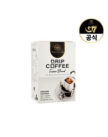 [보리보리] 쭝웬 레전드 드립 퓨전 블렌드 10T x 3개  / 베트남 원두 블랙 핸드 드립백  커피 믹스