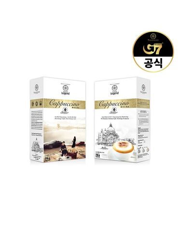 [보리보리] 쭝웬 레전드 카푸치노 모카향 12T / 인스턴트 베트남  스틱 커피 믹스