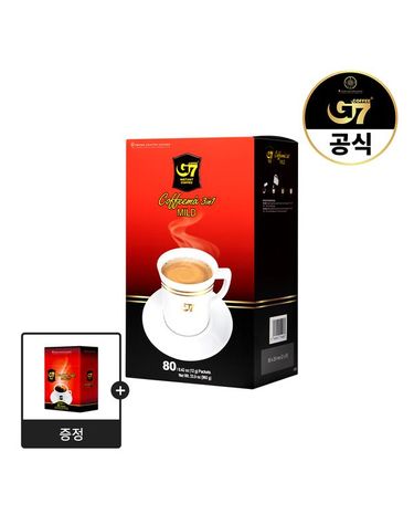 [보리보리] 커피 3in1 마일드 커피믹스 12g x 80개입 / 베트남 저당