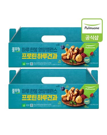 [보리보리]  프로틴 하루견과 선물세트 20g25ea 2개