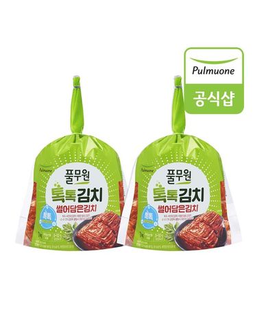[보리보리]  톡톡 썰어담은김치1kg x 2개