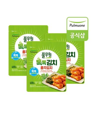 [보리보리]  톡톡 총각김치400g x 3개