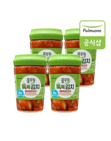 [보리보리]  톡톡 썰어담은김치400g x 4개