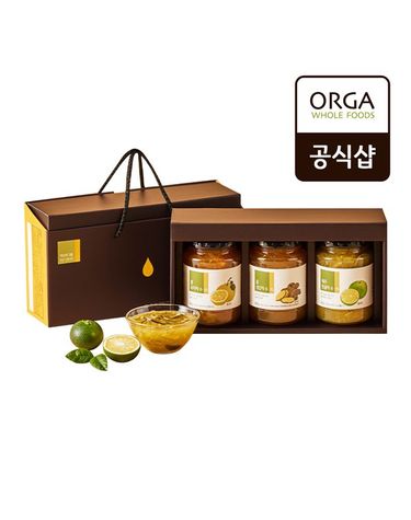 [보리보리] ORGA 액상차 3종 혼합 선물세트550g x 3개입