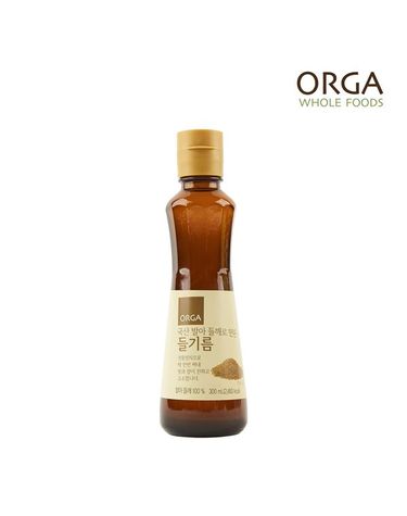 [보리보리] ORGA 국산 발아 들깨로 만든 들기름300ml