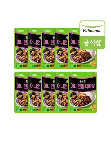 [보리보리]  어니언갈릭짜장 덮밥소스 180g x 10개