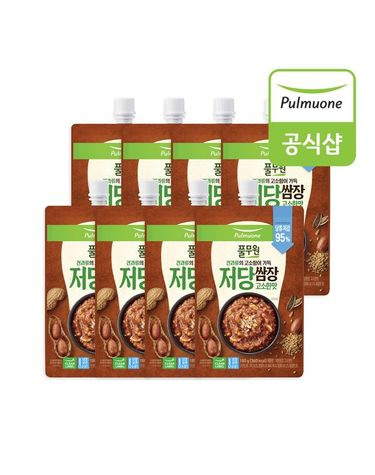 [보리보리]  저당쌈장 고소한맛 180gX8개