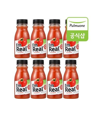 [보리보리]  아임리얼 토마토 190ml x 8개