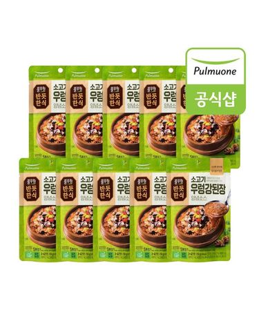 [보리보리]  반듯한식 소고기 우렁강된장 양념소스150g x 10개