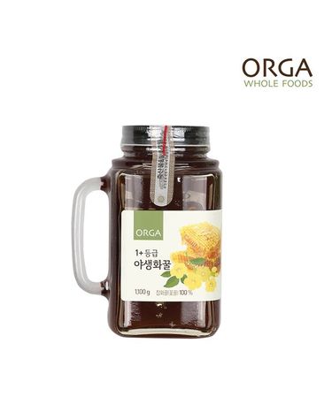 [보리보리] ORGA 1+등급 프리미엄 야생화꿀 1.1kg