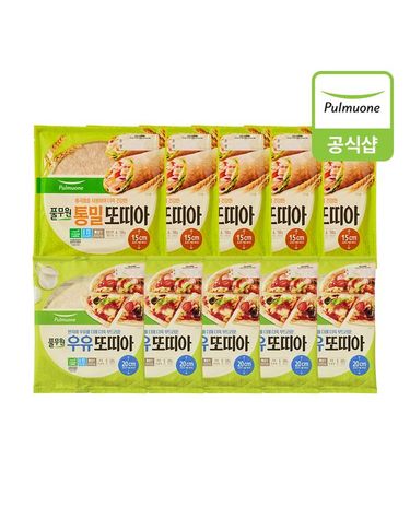 [보리보리]  또띠아 2종우유/통밀 10봉 혼합구성