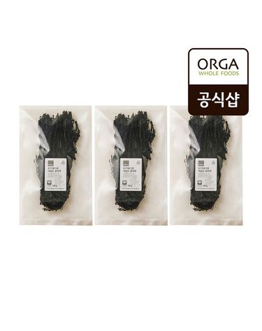 [보리보리] ORGA 친환경 실미역 100g x 3개