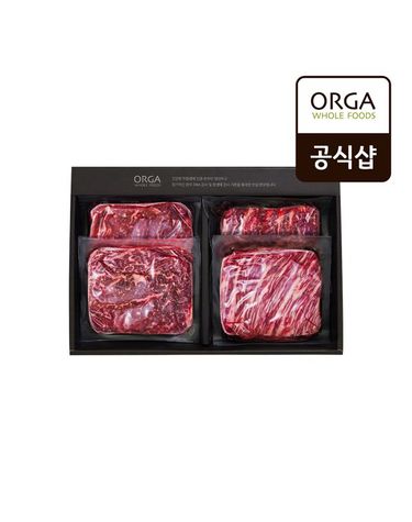 [보리보리] 무항생제 리얼 안심 한우 구이 혼합세트