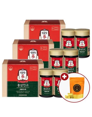 정관장 [보리보리] 홍삼진고 250g x 2병 3박스 75일분