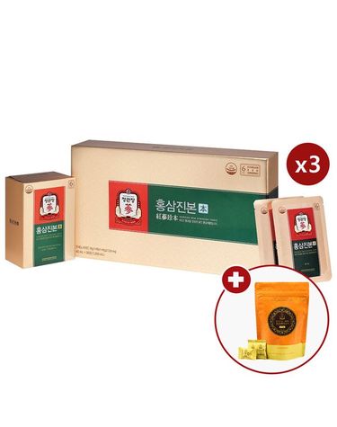정관장 [보리보리] 홍삼진본 40ml x 30포 3박스 90일분