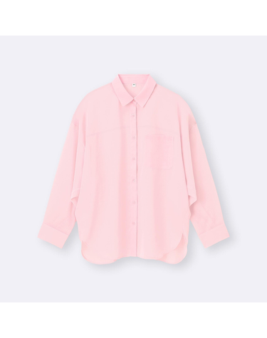 GU 지유 시어 돌맨 슬리브 셔츠 Q 359811