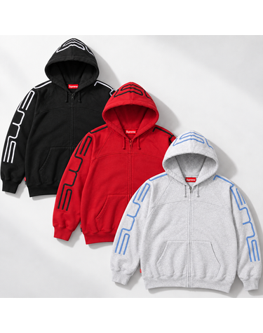 슈프림 커넥트 집업후드 스웨트셔츠 후드집업 FW26SW45