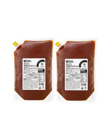 [보리보리] 베지가든 토마토 파스타 소스 2kg 식물성 2개