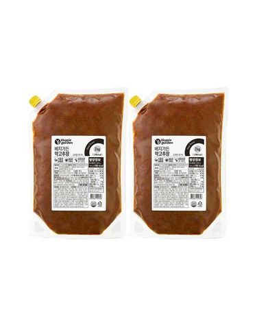 [보리보리] 베지가든 약고추장 2kg 식물성 2개