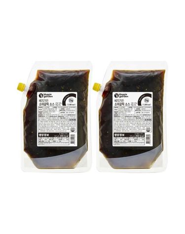 [보리보리] 베지가든 소이갈릭소스 2kg 식물성 2개