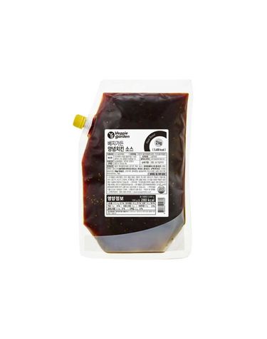 [보리보리] 베지가든 양념치킨소스 2kg 식물성 1개