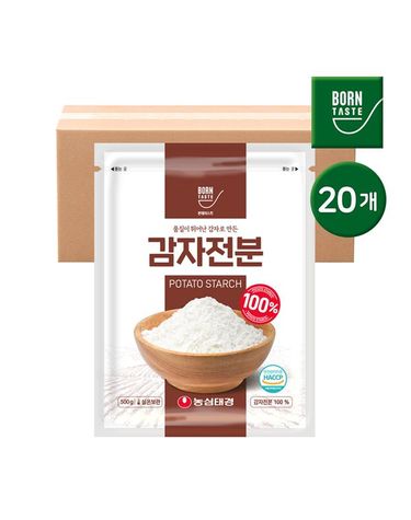 [보리보리]  본테이스트 감자전분 500g 20개