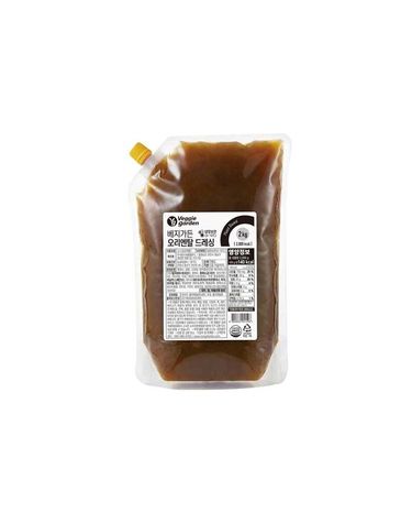 [보리보리] 베지가든 오리엔탈드레싱 2kg 식물성 1개