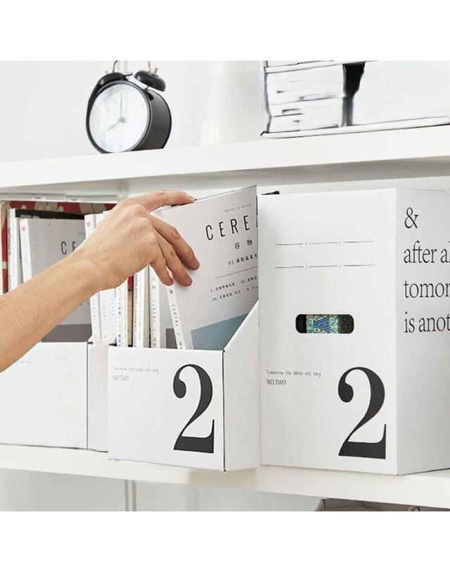 사만킬로미터 40000km 다용도 파일꽂이 2개 세트 데스크테리어 책상 서류 정리함 책꽂이 선반 착용컷