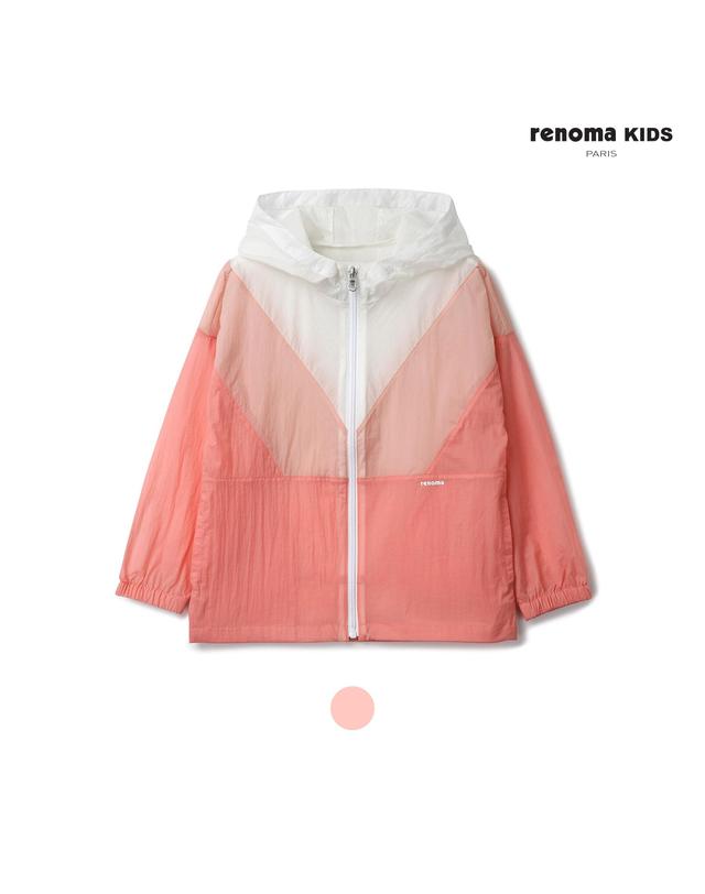 레노마 키즈 레노마키즈 여아브이배색점퍼 (R2325J058-T) 착용컷
