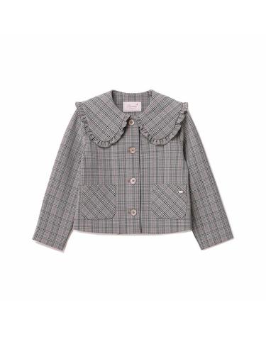 [페리미츠_LF몰 단독가] 빅카라 체크 자켓 (P2312J071-T)