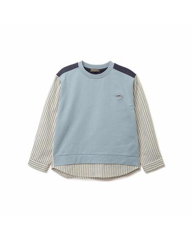 [페리미츠_LF몰 단독가] 블럭 셔츠배색 티 (P2312T121-T)