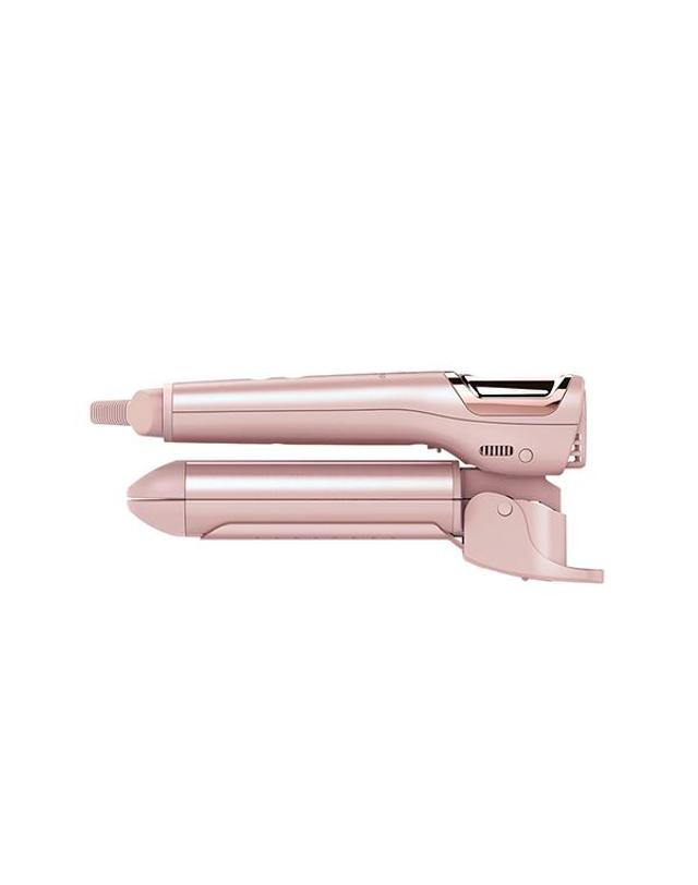 비달사순 비달사순 모이스트랩 2in1 스타일러 접이식 고데기 프리볼트 VSC3290PK 착용컷