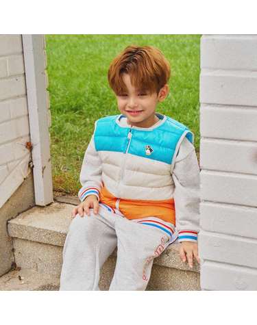 미니도우 퍼핀 웰론 경량 패딩 베스트