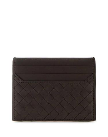 [해외직구][X45]보테가 베네타 817397V4LQ1 2113 남성 반지갑 장지갑 카드지갑 머니클립 Dark brown leather card holder