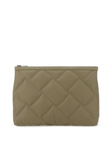 [해외직구][X45]보테가 베네타 649448VA9VB 1511 남성 클러치백 파우치백 Khaki leather reversible document case