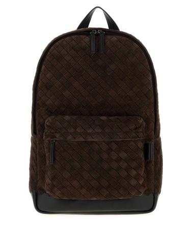 [해외직구][X45]보테가 베네타 828117V1QEC 2609 남성 백팩 Brown suede backpack