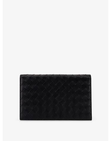 [해외직구][N85]보테가 베네타 855189 남성 클러치 파우치 가방 BOTTEGA VENETA Leather clutch bag with Intrecciato motif
