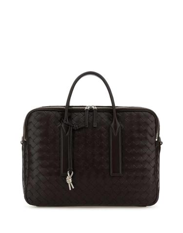 [해외직구][X45]보테가 베네타 766361V2HL1 2145 남성 서류가방 토트백 브리프케이스 Dark brown leather Getaway briefcase