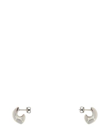[해외직구][X45]보테가 베네타 A005U2V5070 8117 여성 귀걸이 피어싱 이어링 Silver metal earrings