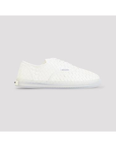 [해외직구][D14]보테가 베네타 867848V2ED0 9117 ALABASTER 남성 스니커즈 슬립온 Bottega Veneta Serena Intrecciato Sneakers