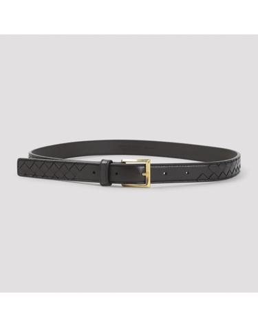 [해외직구][D14]보테가 베네타 871643V0HW5 2094 ESPRESSO 여성 벨트 허리띠 Bottega Veneta Leather Belt