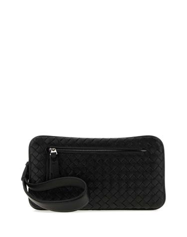 [해외직구][X45]보테가 베네타 A006JLV60G0 8803 남성 토트백 쇼퍼백 크로스백 Black leather small Soffietto clutch