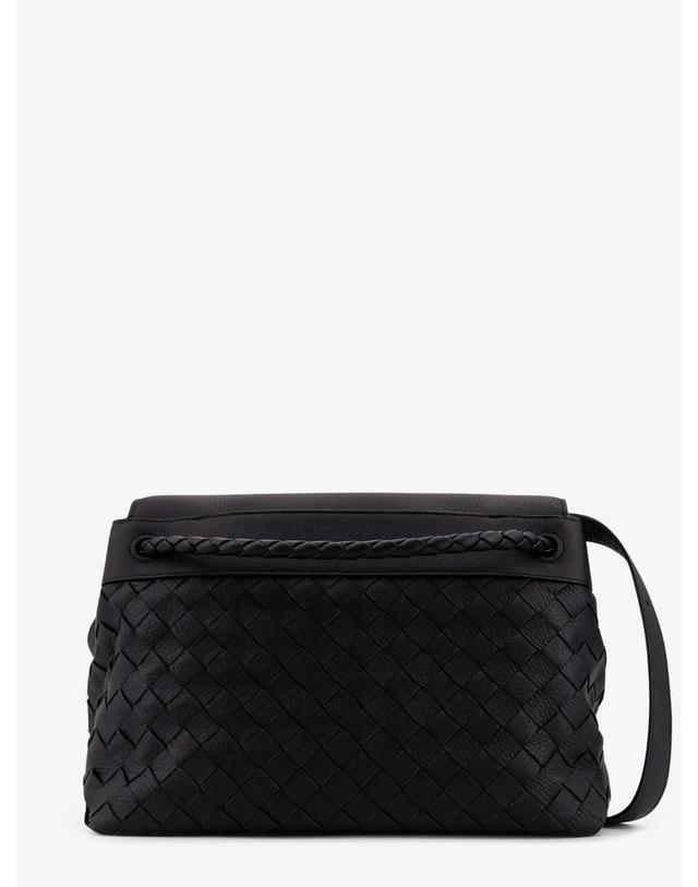 보테가 베네타 [해외직구][N85]보테가 베네타 815781 남성 벨트백 힙색 범백 BOTTEGA VENETA Andiamo leather shoulder bag with Intrecciato pattern 착용컷