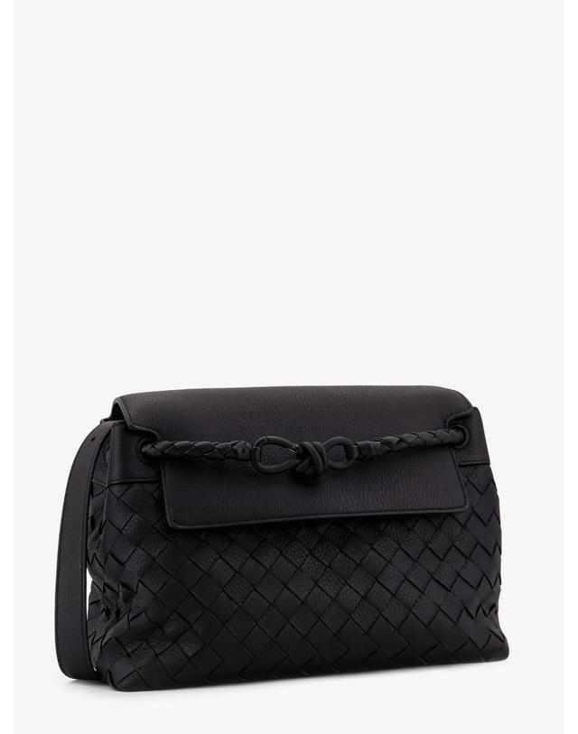 보테가 베네타 [해외직구][N85]보테가 베네타 815781 남성 벨트백 힙색 범백 BOTTEGA VENETA Andiamo leather shoulder bag with Intrecciato pattern 착용컷