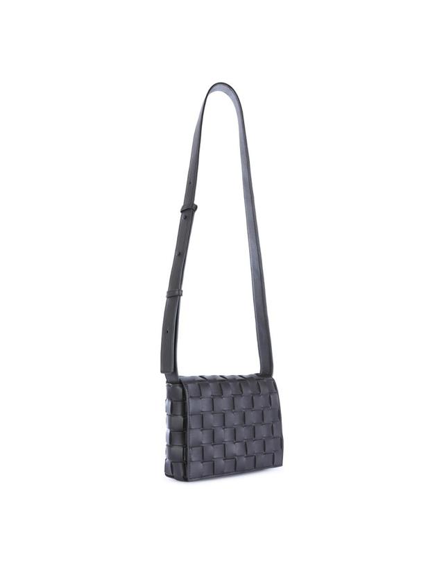 보테가 베네타 [해외직구][Q11]보테가 베네타 876364V6SO02010 남성 가방 백 BLACK LEATHER ORTO TOP HANDLE BAG 착용컷